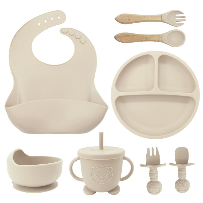 Best Online Shop in Australia - Baby Silicone Feeding Set 8PCS - Emete store
