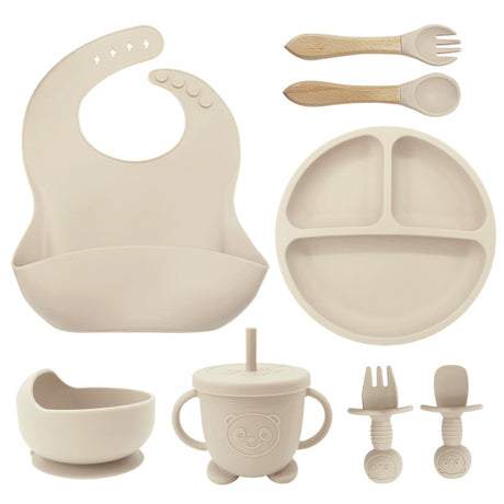 Best Online Shop in Australia - Baby Silicone Feeding Set 8PCS - Emete store