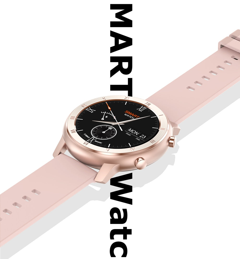 Full Touch Smart Watch Women IP68 Waterproof Bracelet ECG Heart Rate Monitor Sleep Monitoring Sports Smartwatch For Ladies - Emete store