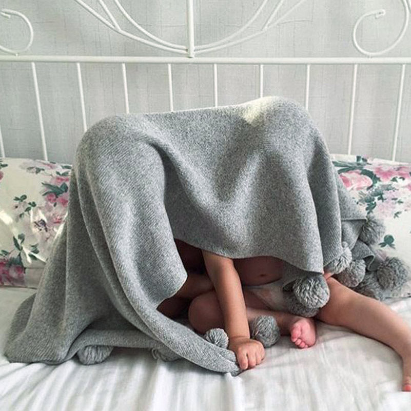 Best Online Shop in Australia - Baby Knitted AC Blanket Quilt - Emete store