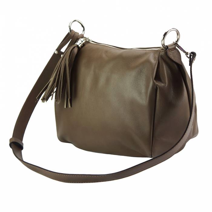 Emete Leather Shoulder Bag