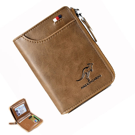 Best Online Shop in Australia - Men’s Leather Zipper Wallet - Emete store