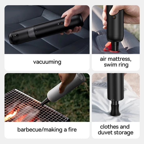 Best Online Shop in Australia - Baseus 4in1 Mini Car Vacuum Cleaner - Emete store