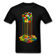 Best Online Shop in Australia - Rainbow Cube Tee – Funny Top - Emete store