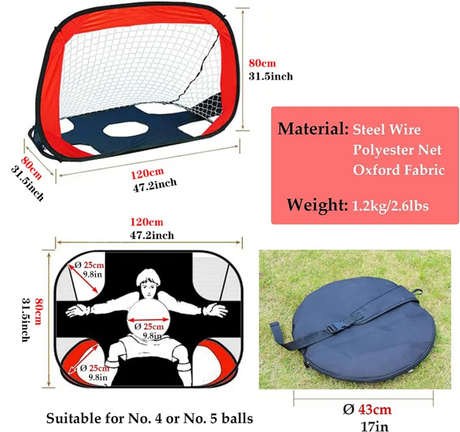 Best Online Shop in Australia - Portable Kids Soccer Goal Net - Emete store