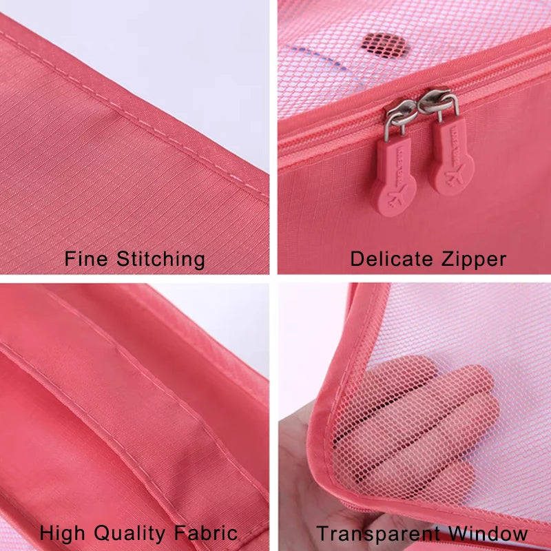 Best Online Shop in Australia - Travel Storage Bag Set - 6pcs - Emete store