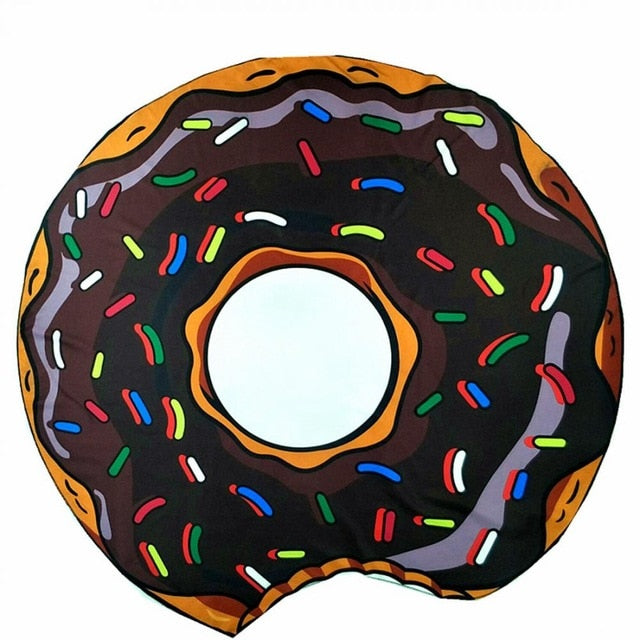 Best Online Shop in Australia - Boho Fruit Print Round Beach Towel - Emete store