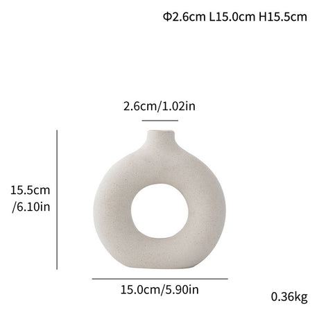 Best Online Shop in Australia - Unglazed spotted ceramic vase - Emete store