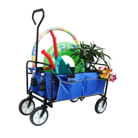 Best Online Shop in Australia - Folding Wagon Cart - Blue - Emete store
