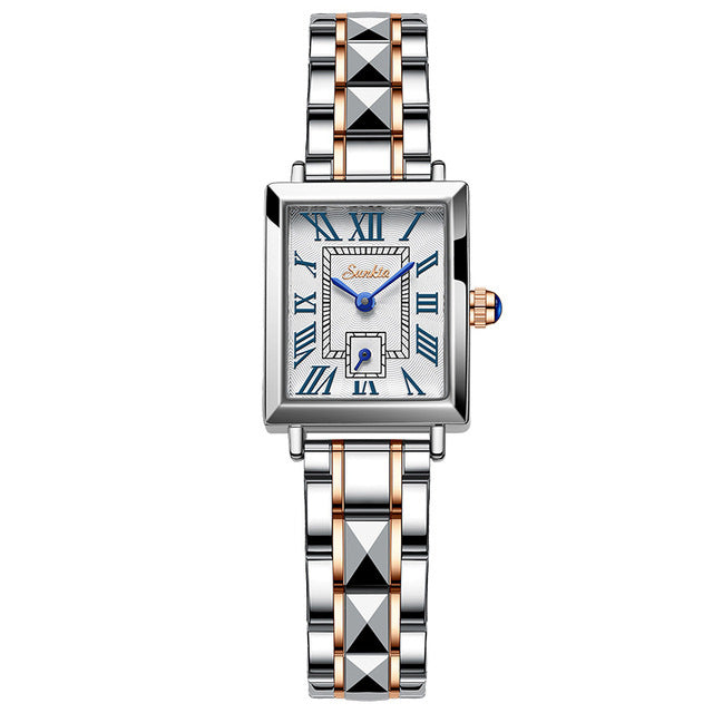 Lige Square Ladies Quartz Watch Beautiful Waterproof Watch - Emete store