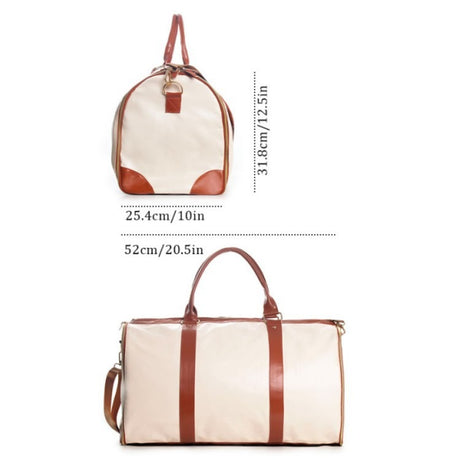 Best Online Shop in Australia - Large PU Leather Travel Bag - Emete store