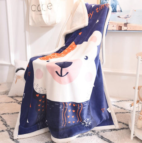 Best Online Shop in Australia - Double thick coral fleece kids - Emete store