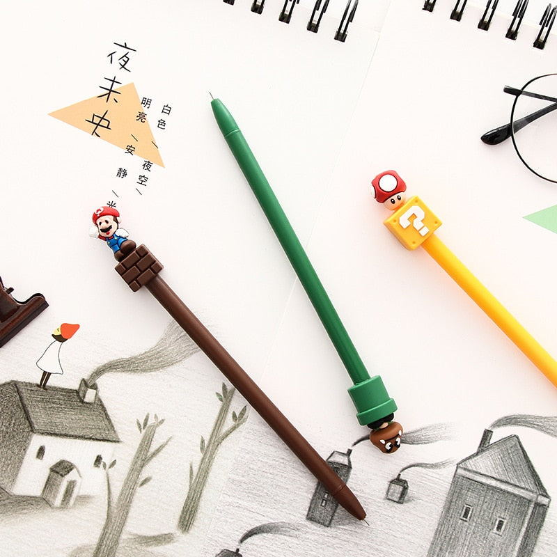 Best Online Shop in Australia - Super Mario Gel Signature Pen - Emete store