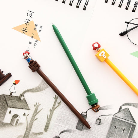 Best Online Shop in Australia - Super Mario Gel Signature Pen - Emete store