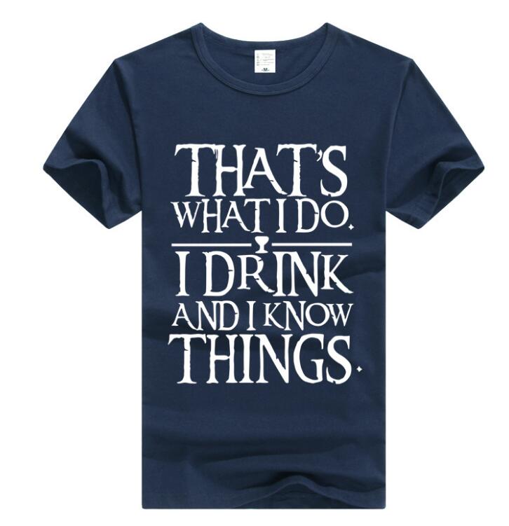Best Online Shop in Australia - Game of Thrones Tee - I Drink & Know - Emete store