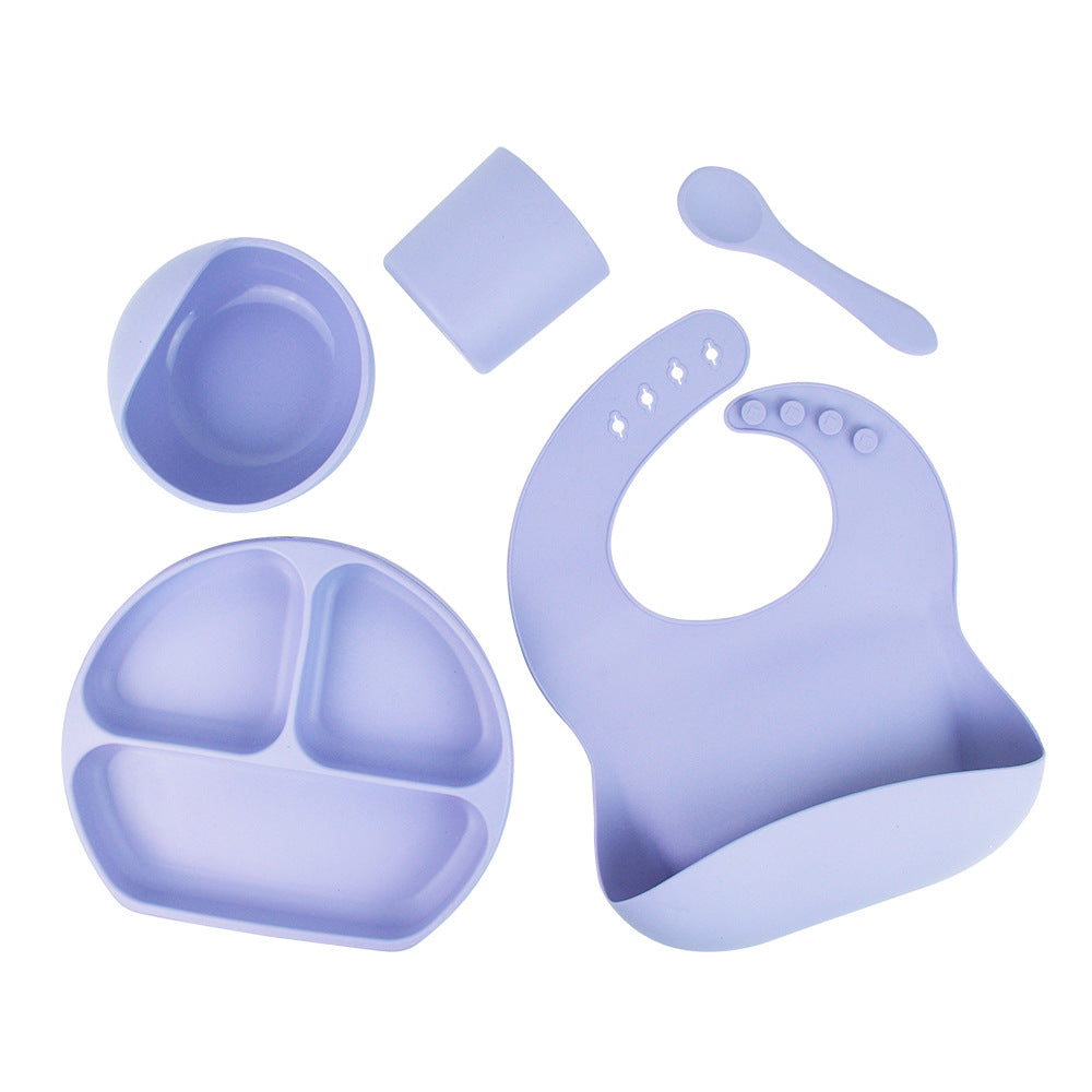 Best Online Shop in Australia - Kids Silicone Tableware Set - 5pc - Emete store