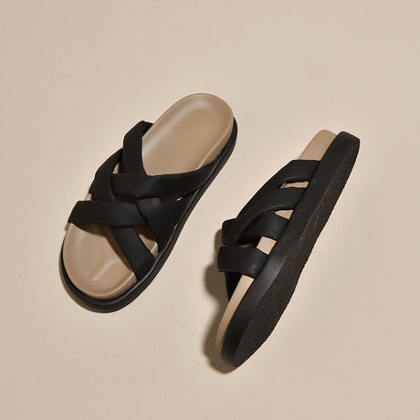 Best Online Shop in Australia - Roman Slippers Women Thick Sole - Emete store