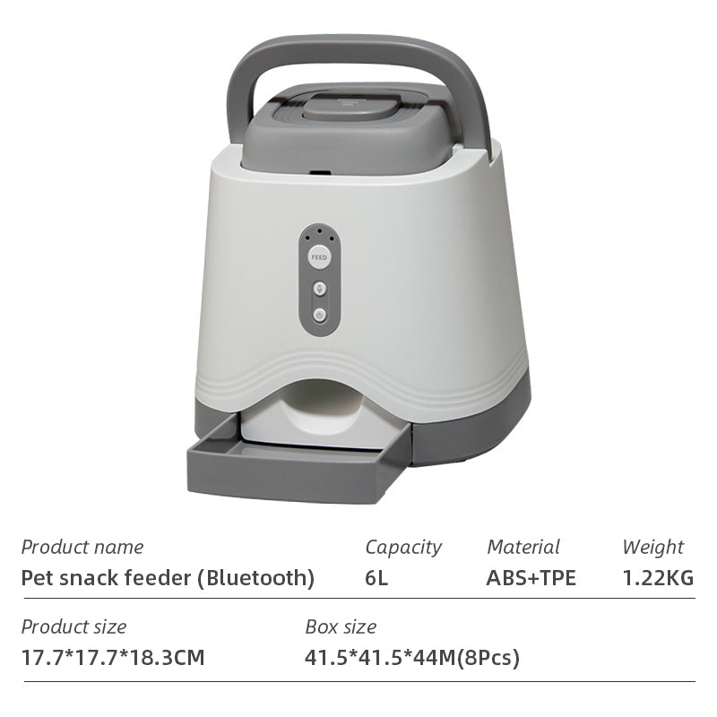 Wifi Smart APP Pet Feeder Household use Microchip Dog Automatic Pet Feeder Automatic Pet Feeder - Emete store