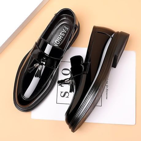 Best Online Shop in Australia - Men’s black leather shoes, soft - Emete store