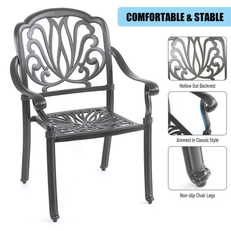 Best Online Shop in Australia - 5PCS Outdoor Patio Dining Set - Emete store