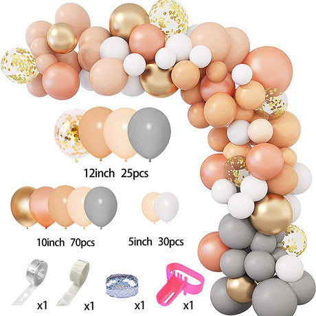 Best Online Shop in Australia - Retro Peach Latex Balloon Set - Emete store