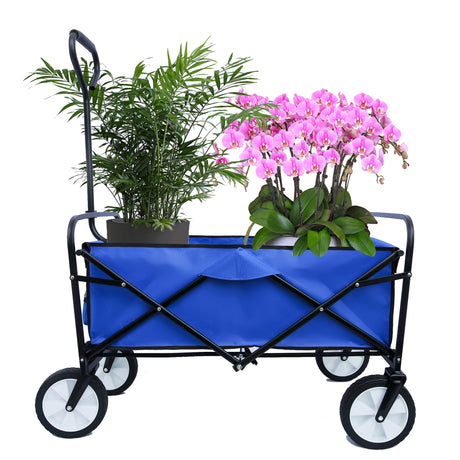 Best Online Shop in Australia - Folding Wagon Cart - Blue - Emete store