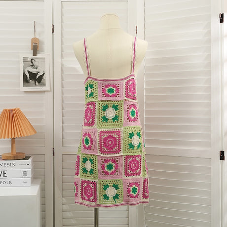 Best Online Shop in Australia - Sleeveless Crochet Beach Dress - Emete store