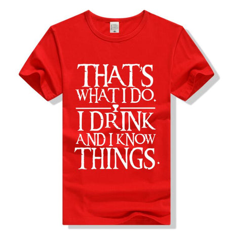 Best Online Shop in Australia - Game of Thrones Tee - I Drink & Know - Emete store