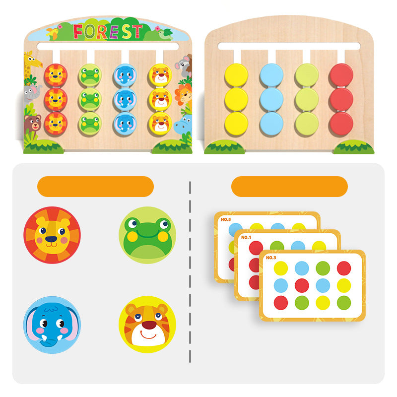 Best Online Shop in Australia - Wooden Animal Logic & Learning Game - Emete store