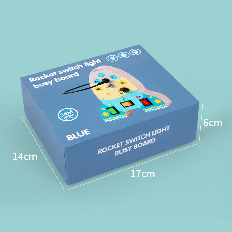 Best Online Shop in Australia - Rocket LED Busy Board Toy for Kids - Emete store