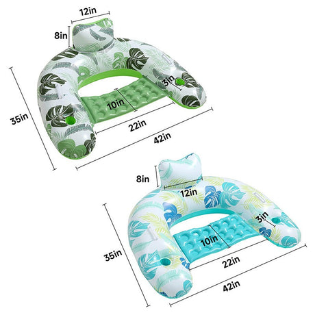 Best Online Shop in Australia - Inflatable U-Shaped Floating Bed - Emete store