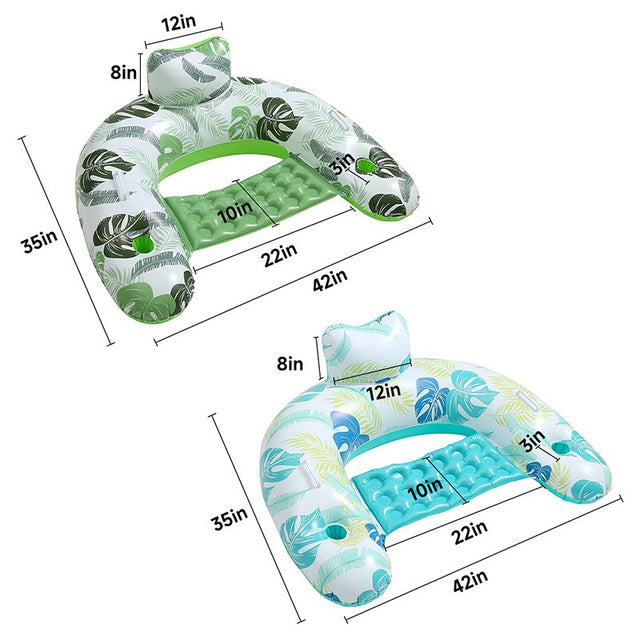 Best Online Shop in Australia - Inflatable U-Shaped Floating Bed - Emete store