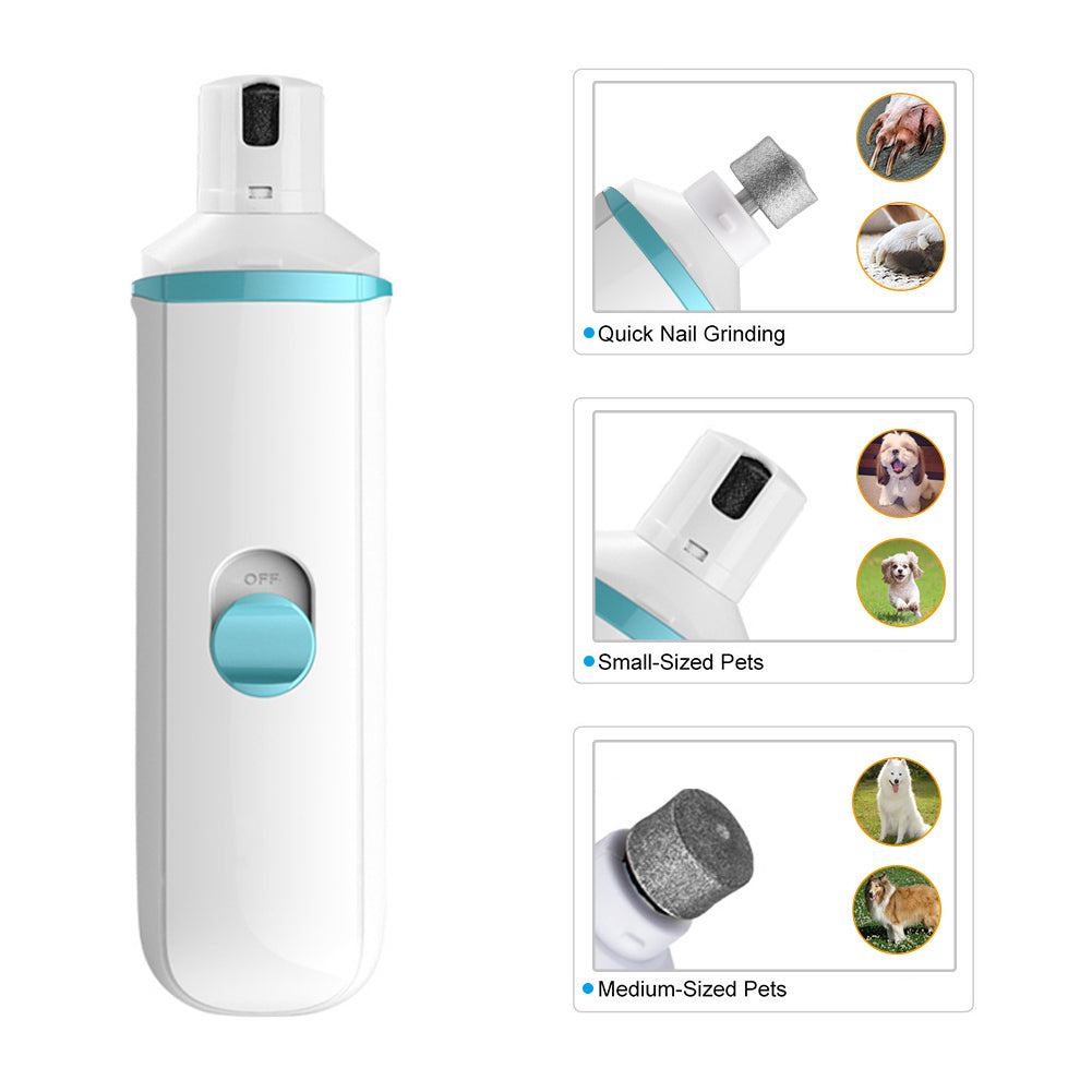 Pet Nail Grinder Electric Automatic Cat Dog Nail Legs Grinder Clipper Professional Trimmer Pet Grooming Nail Care Tool Clipper - Emete store
