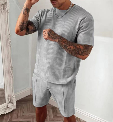 Best Online Shop in Australia - 3D Printed Men’s Casual T-Shirt Set - Emete store