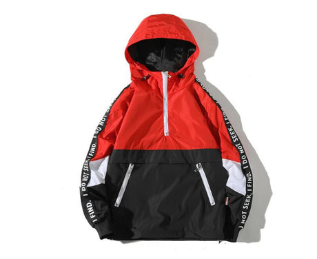 Best Online Shop in Australia - Men’s Hooded Block Jacket - Emete store