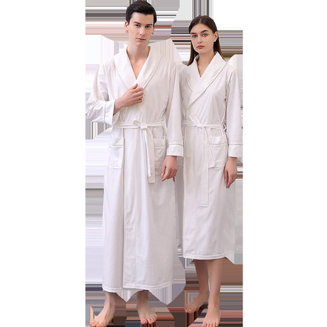 Best Online Shop in Australia - Couples Satin Bathrobe Quick Dry - Emete store