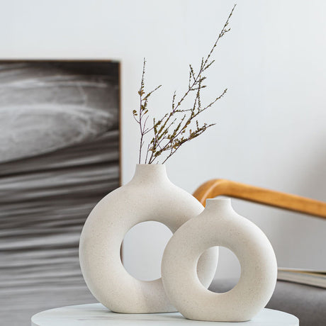 Best Online Shop in Australia - Unglazed spotted ceramic vase - Emete store