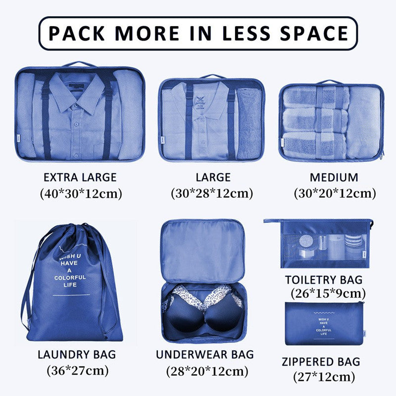 Best Online Shop in Australia - 7-Piece Travel Storage Bag Set - Emete store