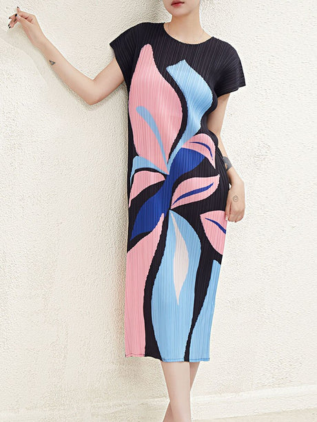 Best Online Shop in Australia - Contrast Color Patchwork Dress - Emete store