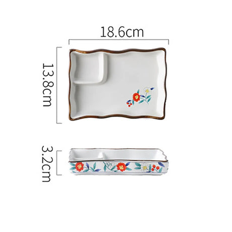 Best Online Shop in Australia - Dumpling & sushi ceramic plate - Emete store