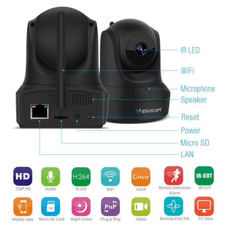 Best Online Shop in Australia - VStarcam C29S 1080P WiFi Cam - Emete store