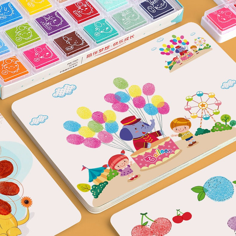 Best Online Shop in Australia - Kids Finger Paint Pad Tool - Emete store