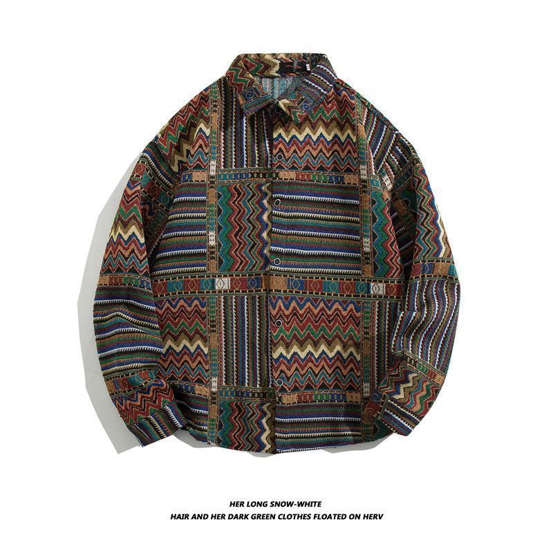 Best Online Shop in Australia - National Style Casual Shirt Men - Emete store