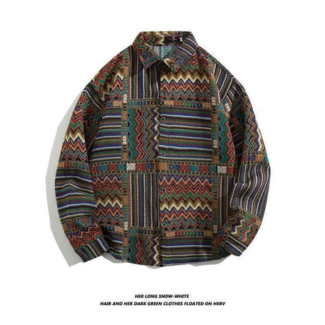 Best Online Shop in Australia - National Style Casual Shirt Men - Emete store