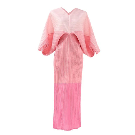 Best Online Shop in Australia - Patchwork Pleated Dress For Women - Emete store