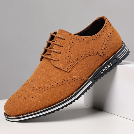 Best Online Shop in Australia - White sole wide carved leather shoes - Emete store