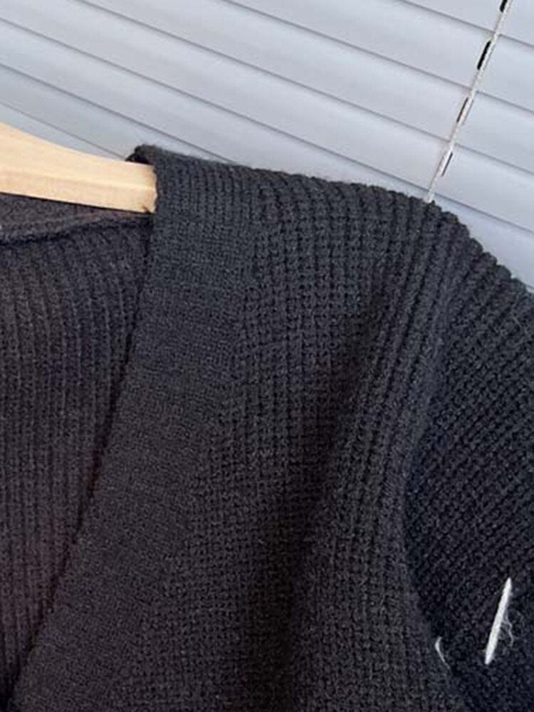 Best Online Shop in Australia - Vintage Colorblock Knit Coat - Emete store