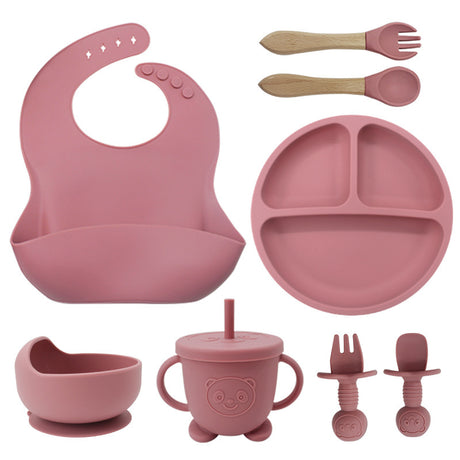 Best Online Shop in Australia - Baby Silicone Feeding Set 8PCS - Emete store
