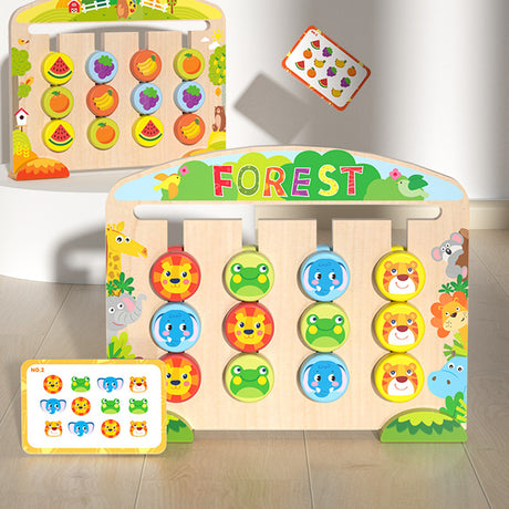 Best Online Shop in Australia - Wooden Animal Logic & Learning Game - Emete store