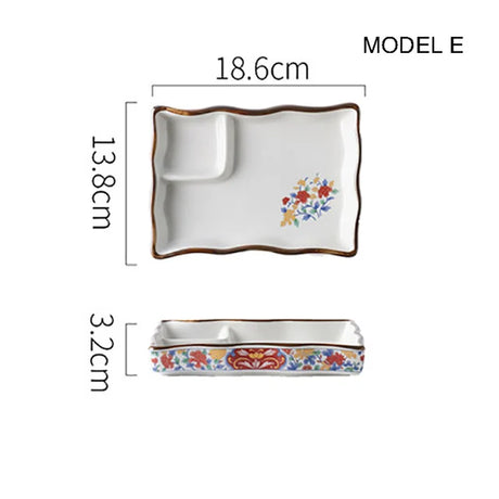 Best Online Shop in Australia - Dumpling & sushi ceramic plate - Emete store